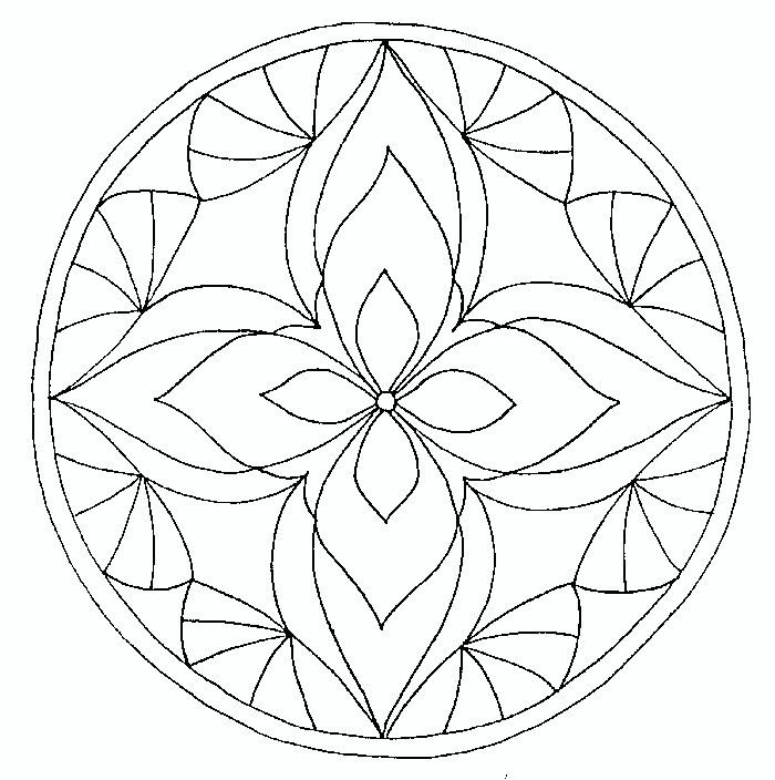 Узоры для росписи контурами