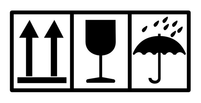 Знак хрупкое не кантовать