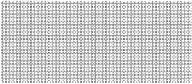 Сетка для мозаичного плетения