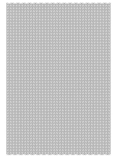 Сетка для мозаичного плетения