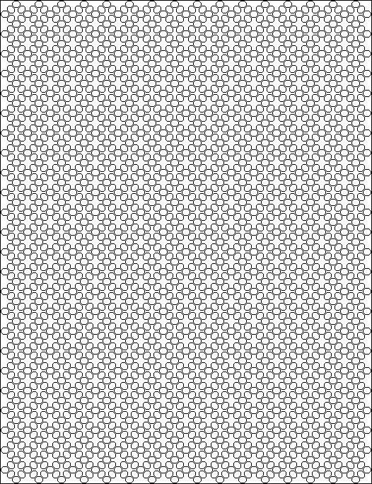 Сетка для схем бисероплетения