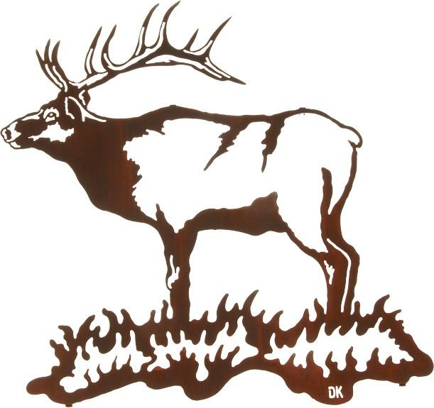 Олень для выжигания по дереву