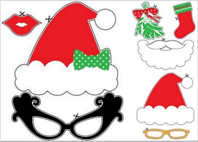 Новогодние атрибуты для фотосессии