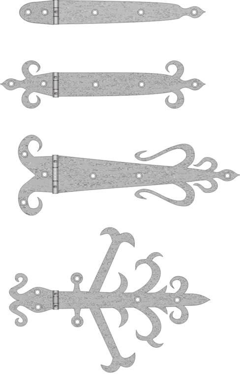 Кованые петли