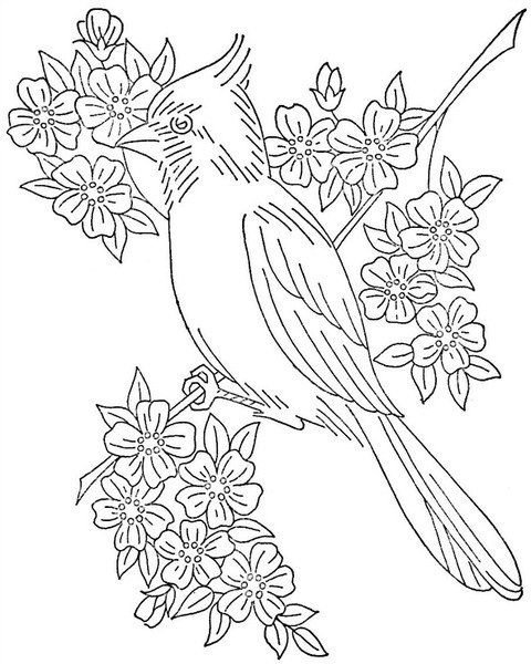 Рисунки для вышивания гладью