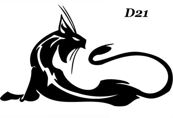 Тату кошка эскизы