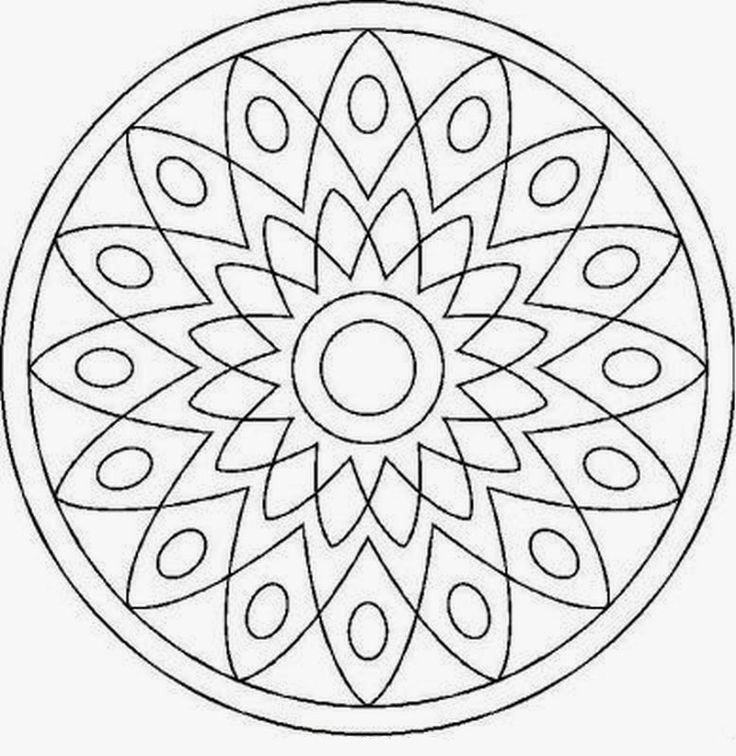 Орнамент в круге