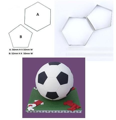 Макет футбольного мяча