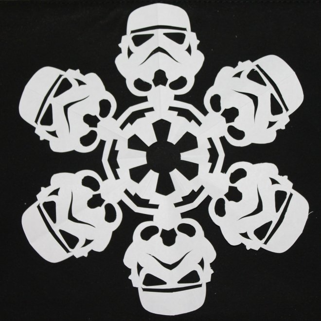 Снежинки Звездные войны
