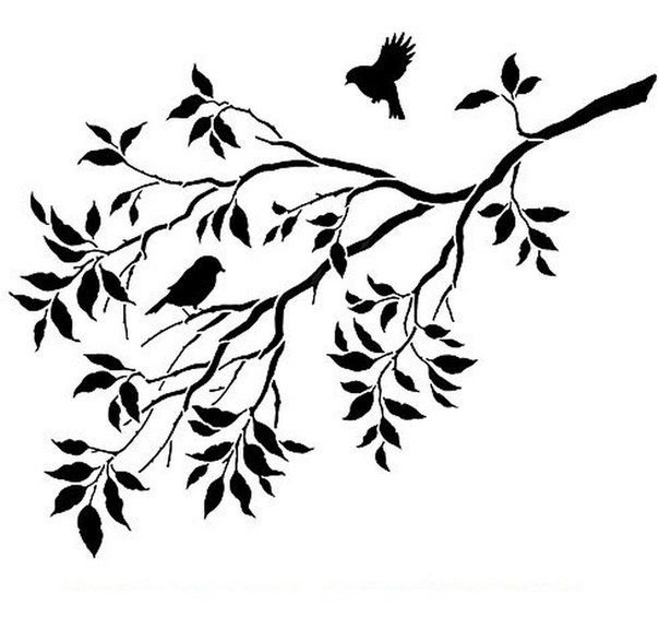 Трафарет для стен