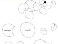 Выкройки фетровых игрушек для мобиля