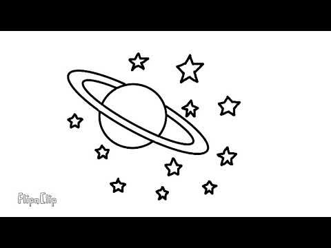 Планета рисунок