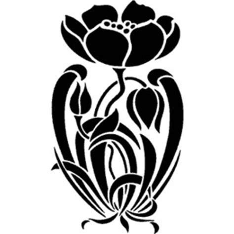 Трафареты цветов для декора