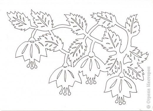 Летние вытынанки для детей