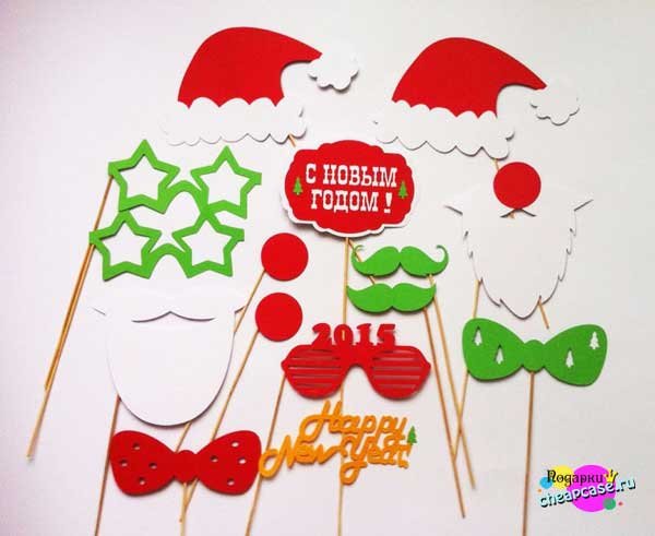 Топперы для фотосессии на новый год