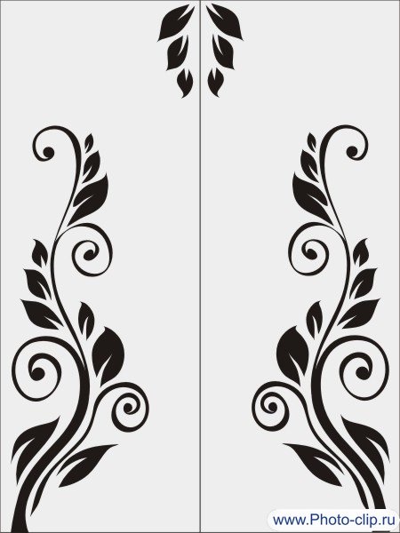 Узор вертикальный