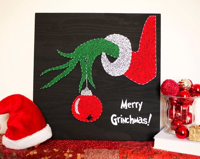 Стринг арт елка