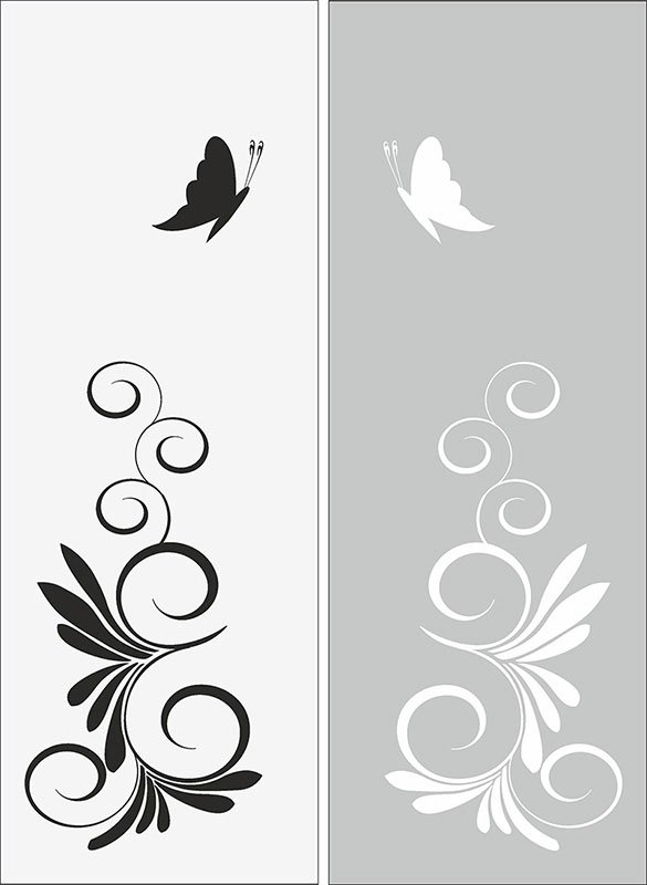 Трафареты на шкафы для декора