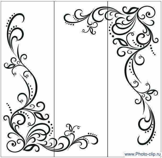 Узор уголок