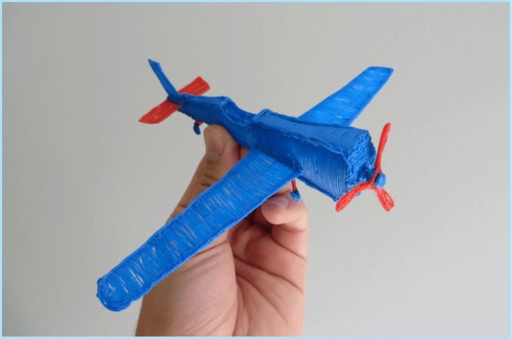 Трафареты для 3д ручки самолет Аэроплан