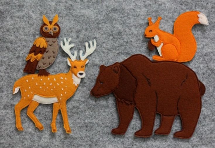 Поделки животные
