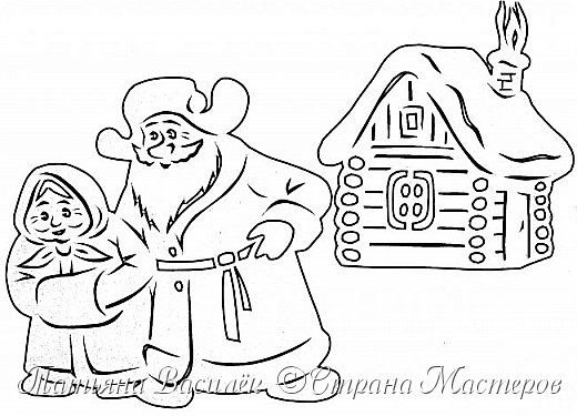 Вытынанка сказка