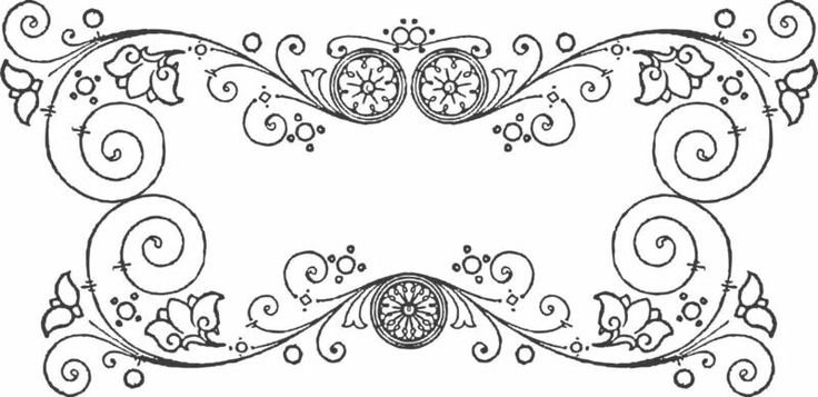 Трафарет узоры