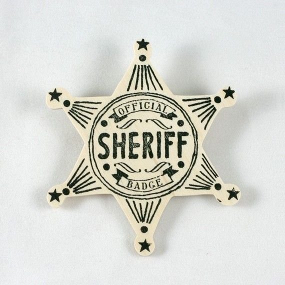 Шерифский значок
