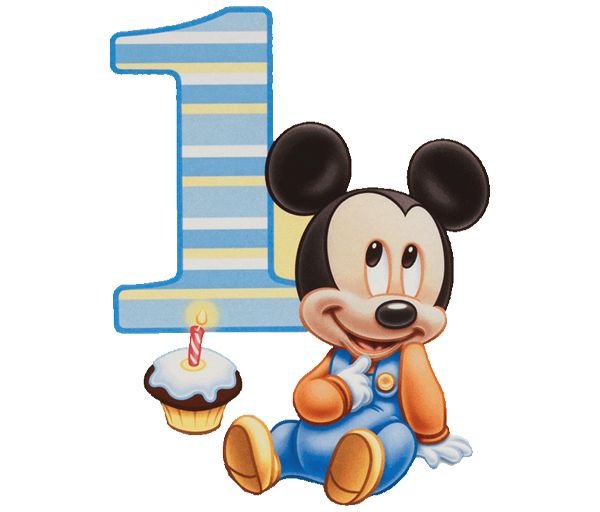 Микки Маус 1 год
