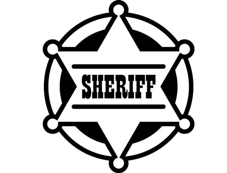 Sheriff значок