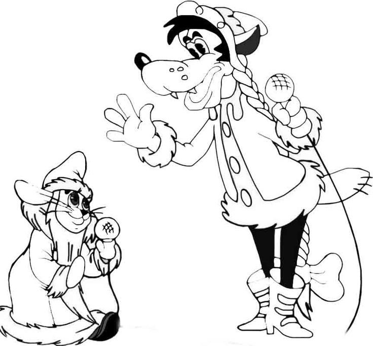 Мультфильм ну погоди новый год заяц