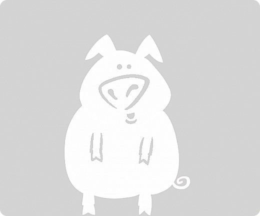 Трафарет для ночника