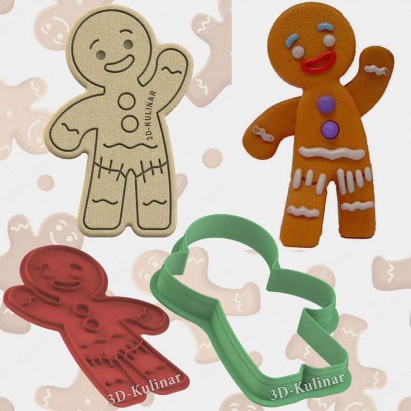 Формы для печенья трафарет