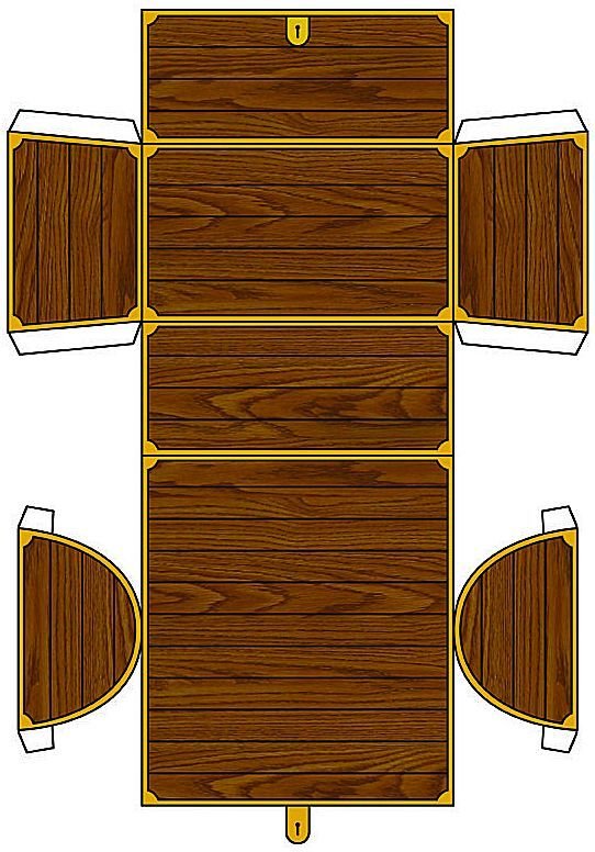 Сундук для склеивания