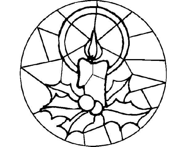 Витраж шаблон