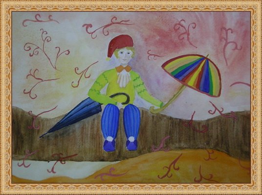 Оле Лукойе детский рисунок