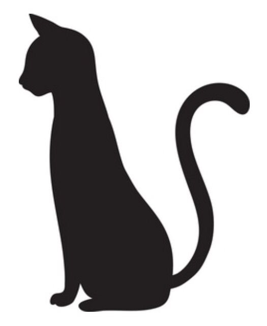 Силуэт кошки