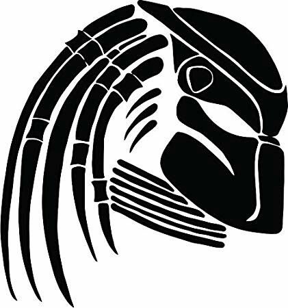 Наклейка хищник