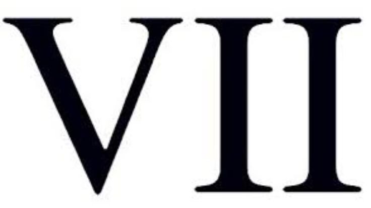 Римская цифра 7