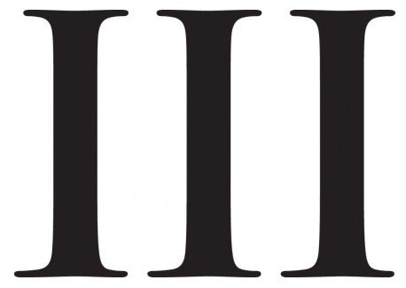 Римская цифра 1