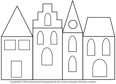 Аппликация дом