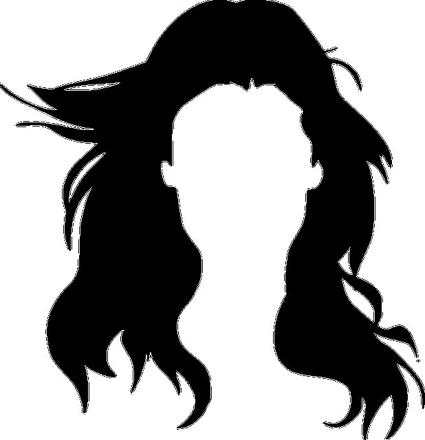 Силуэт лица