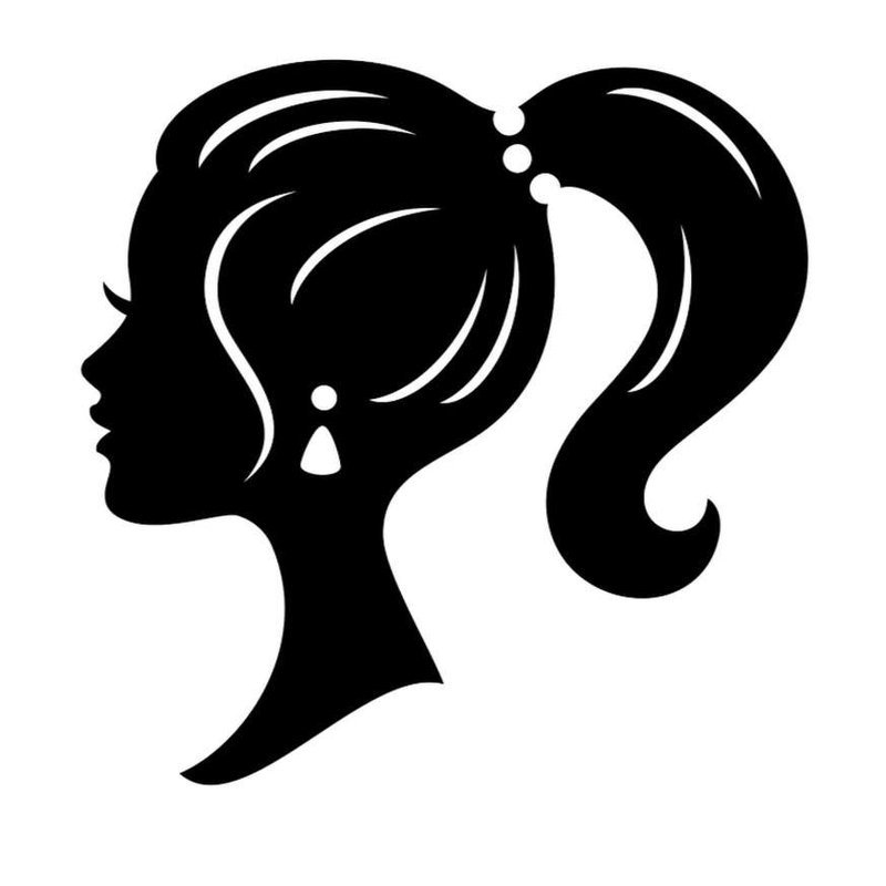 Силуэт прически