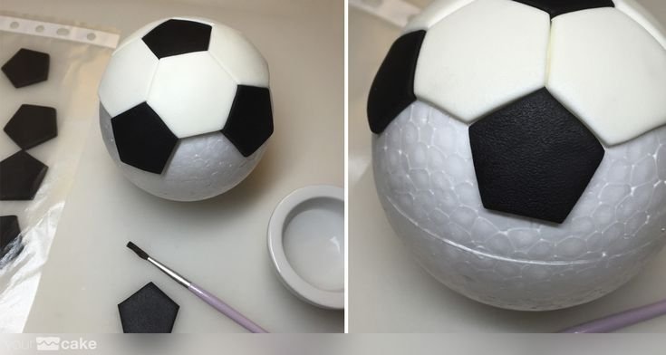 Торт футбольный мяч