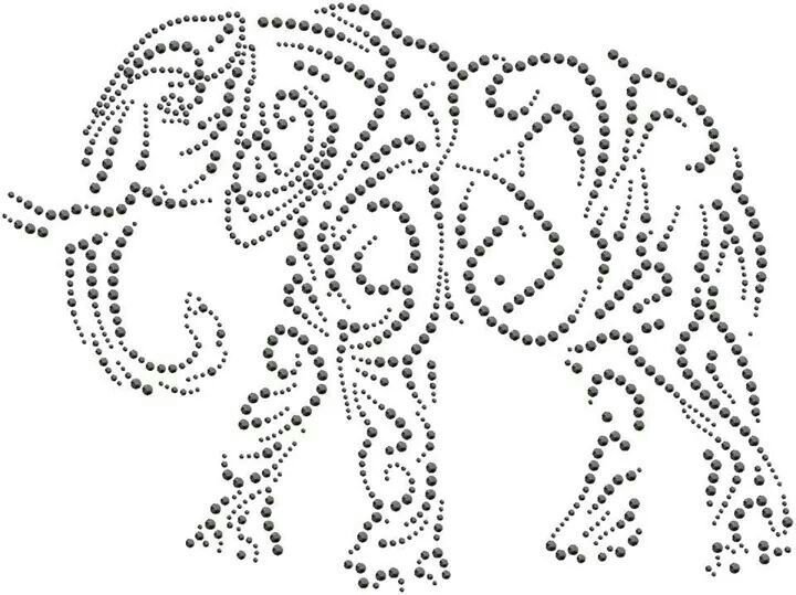 Узоры для точечной росписи контурами