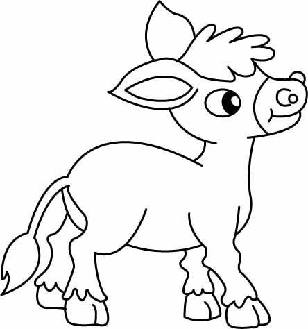 Трафареты для малышей животные