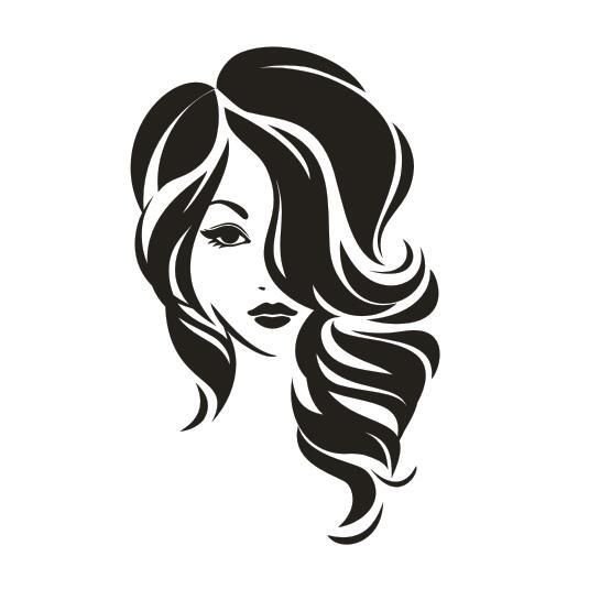 Силуэт для парикмахерской