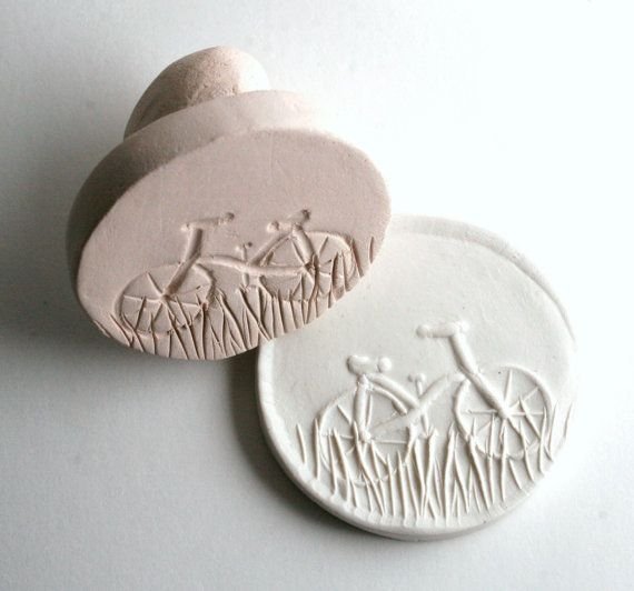 Оттиск на глине