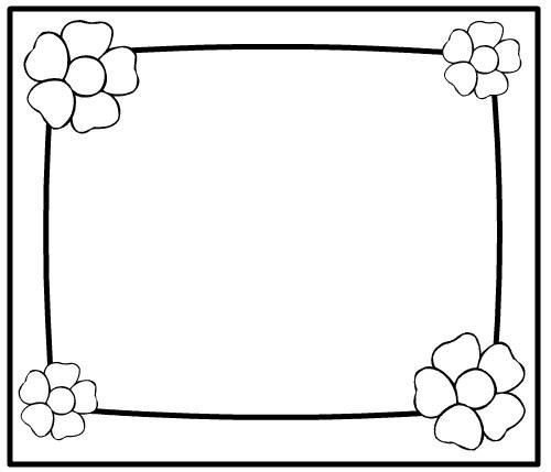 Красивые рамочки для рисования