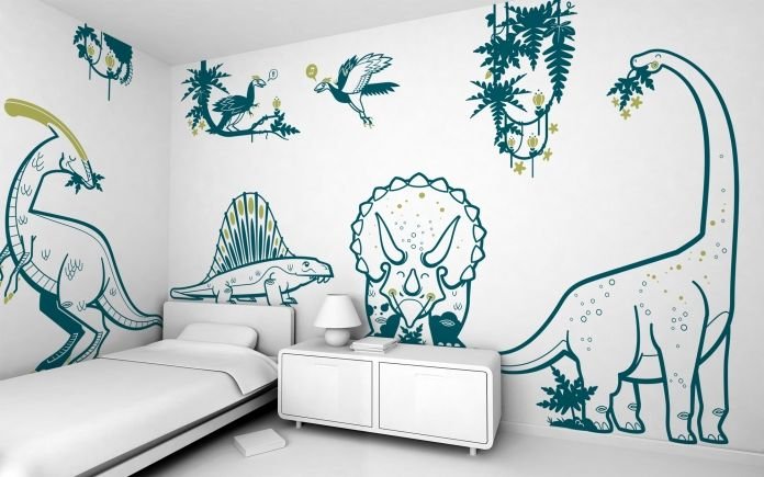 Роспись детской комнаты